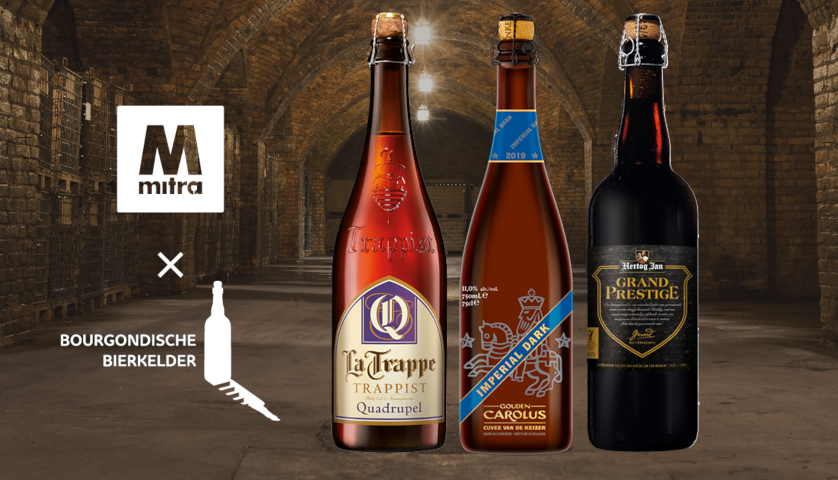 Mitra laat speciaalbier rijpen in de bourgondische bierkelder